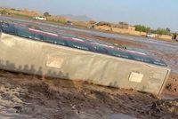 Bus Overturns into Water in Herat's Zawal District; All Passengers Rescued