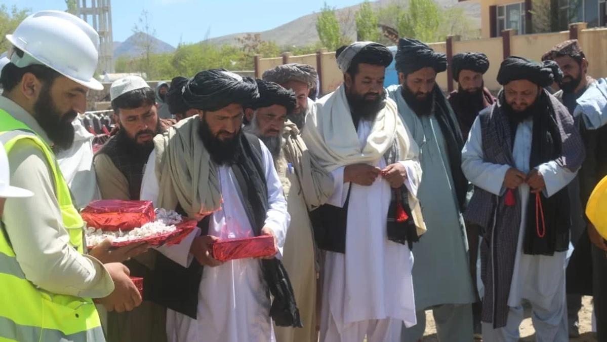 Construction Begins on Oil and Gas Company Building in Maidan Wardak