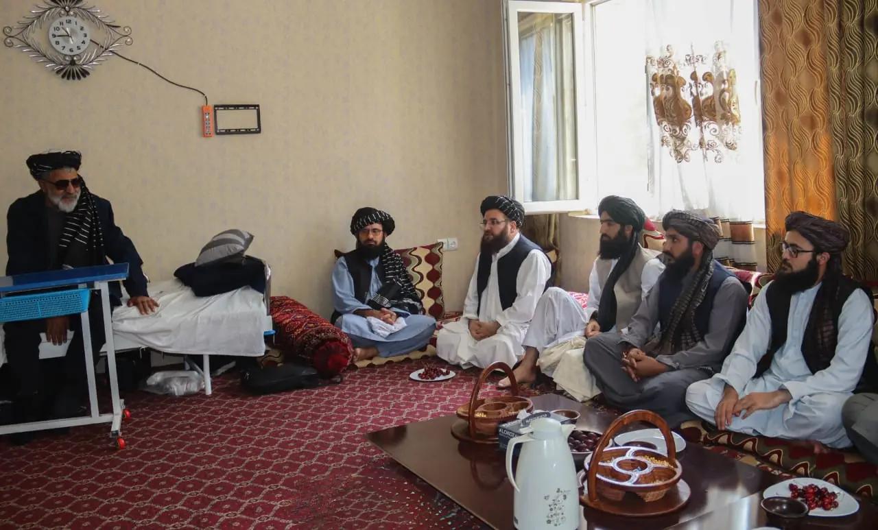 Ministry of Information and Culture Officials Visit Professor Habibullah Rafi