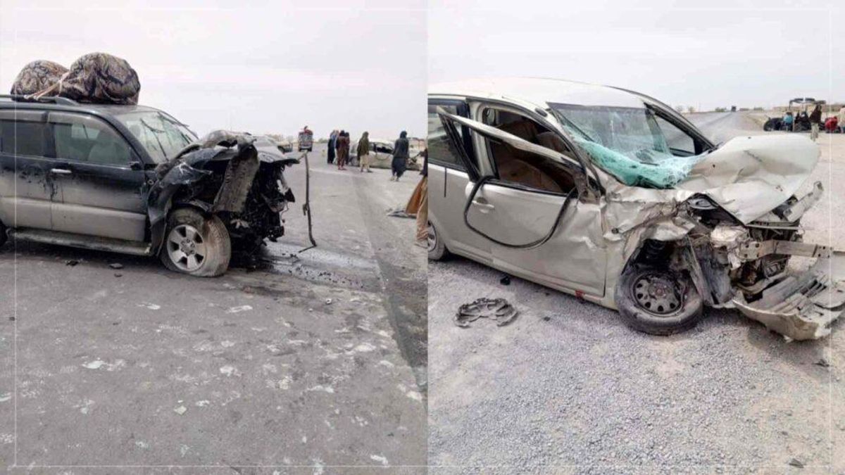 Two Traffic Accidents in Ghazni Province Leave 11 Casualties