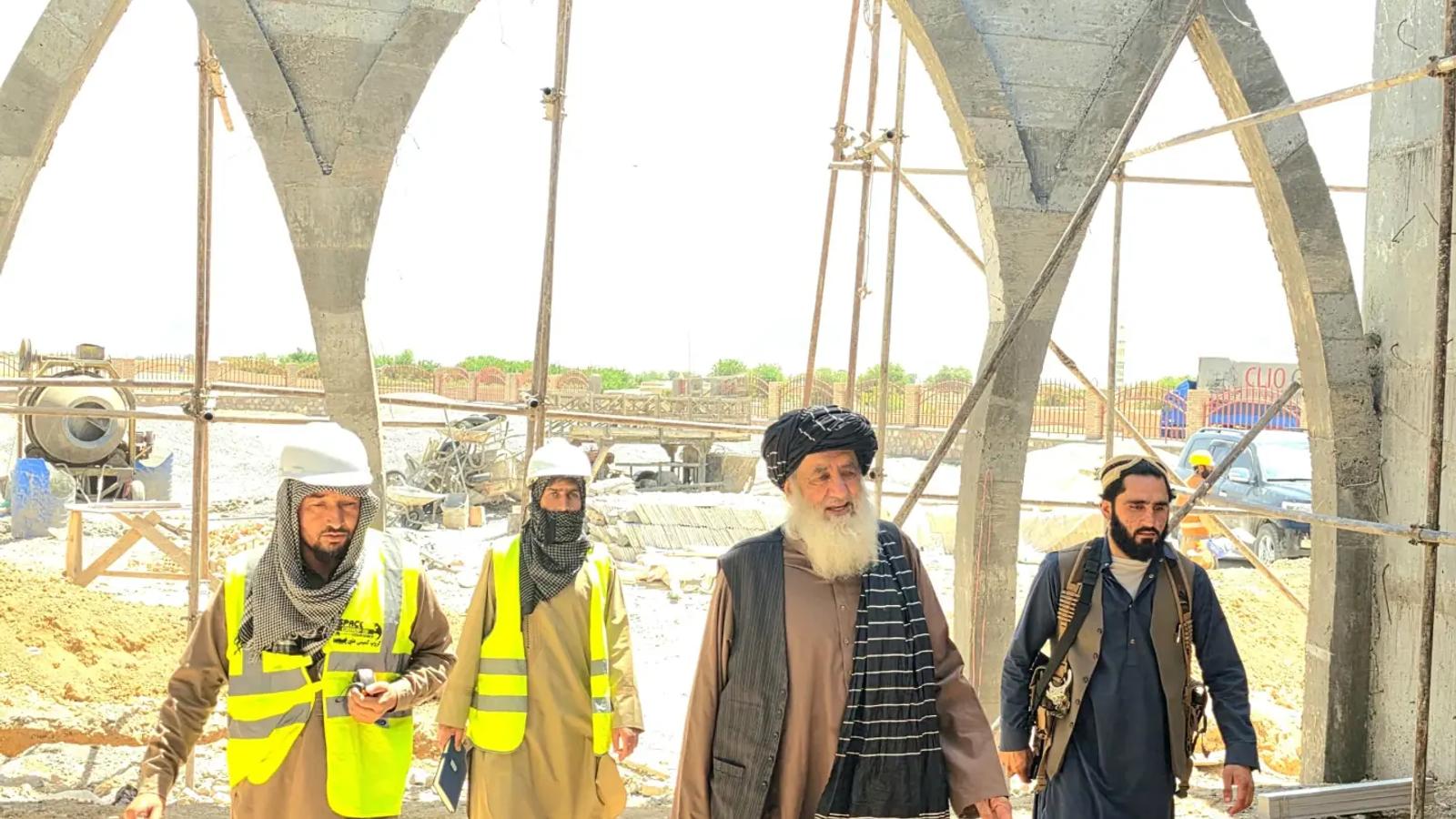Minister of Public Works Inspects Mosque Construction Projects Along Kabul-Kandahar Highway
