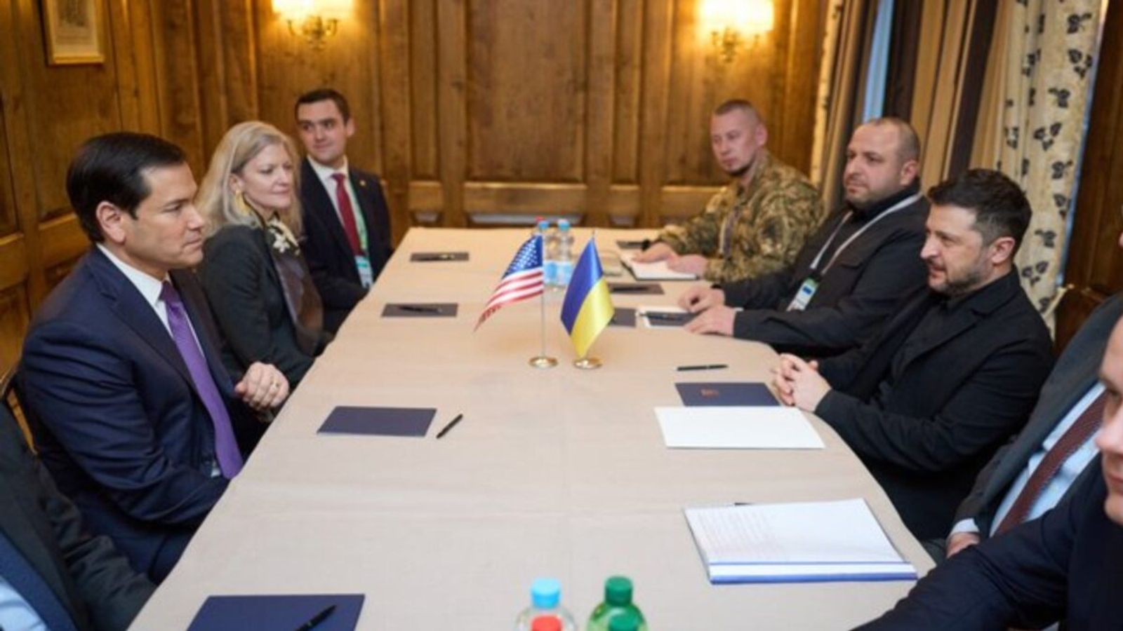 Rubio and Zelensky Discuss Ukraine Security on Munich Sidelines
