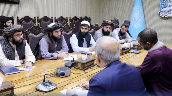 Central Bank Deputy Meets UNAMA, UNDP Officials on Banking Capacity Building