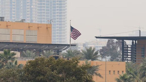Missiles and Drones Target US Embassy in Baghdad, Iraqi Security Sources Say