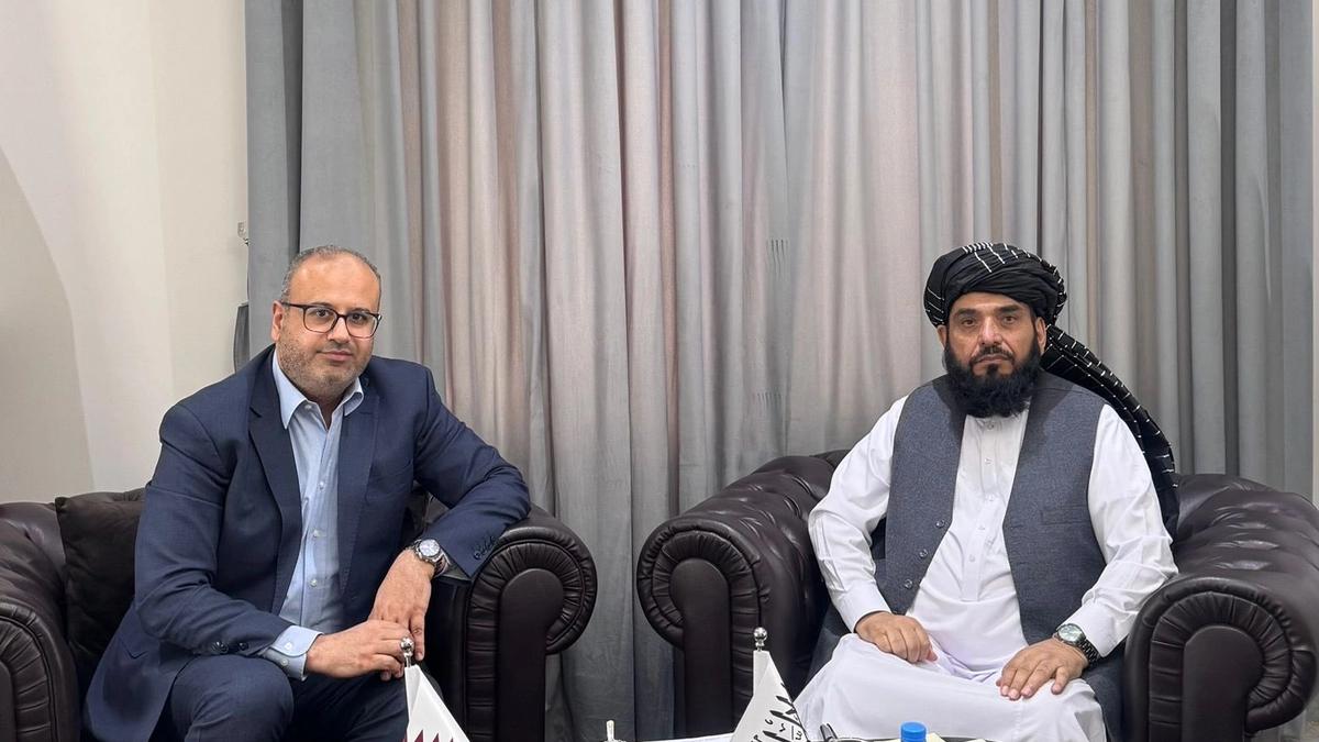 Mohammad Suhail Shaheen Meets UN Official in Qatar on Child Safety