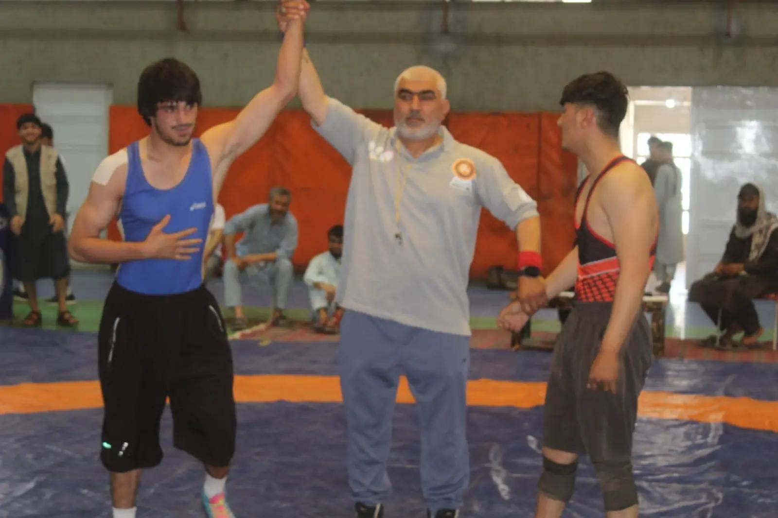 Wrestling Competitions Held in Mazar-i-Sharif