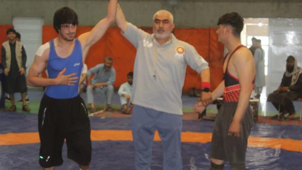 Wrestling Competitions Held in Mazar-i-Sharif