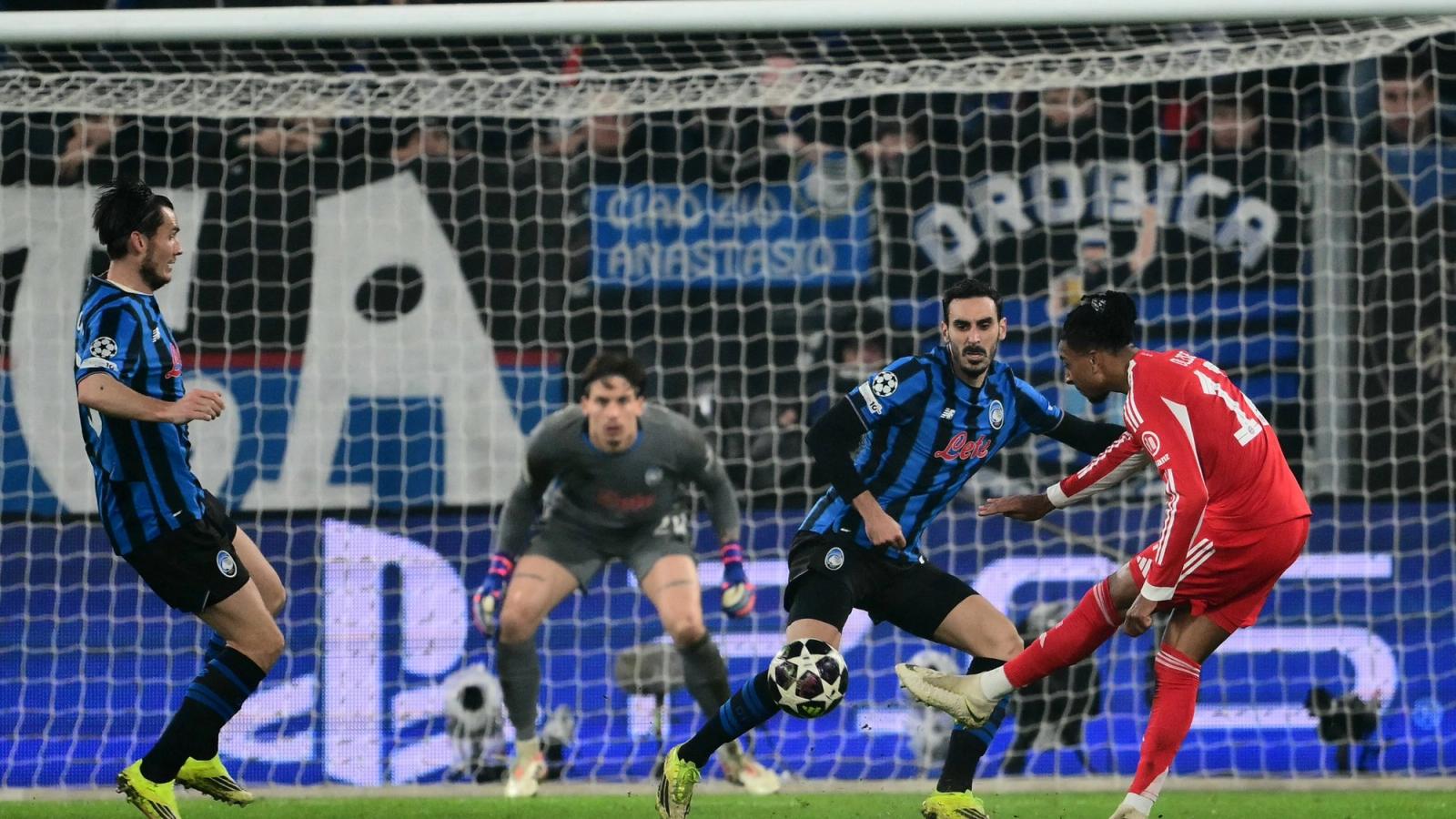 Bayern Munich defeats Atalanta 6-1 in Champions League round of 16 first leg