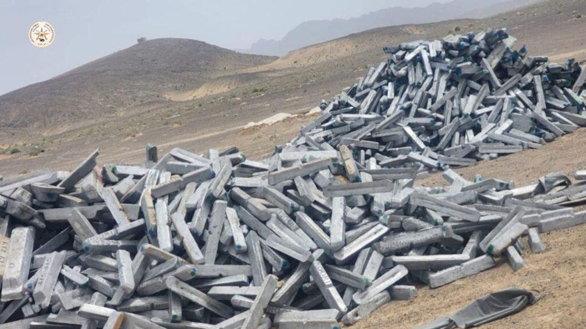 Over 4,300 Copper Ingots Seized in Foiled Smuggling Attempt in Helmand