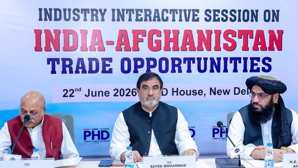 Afghan Trade Delegation Holds Talks with Indian Chambers in New Delhi