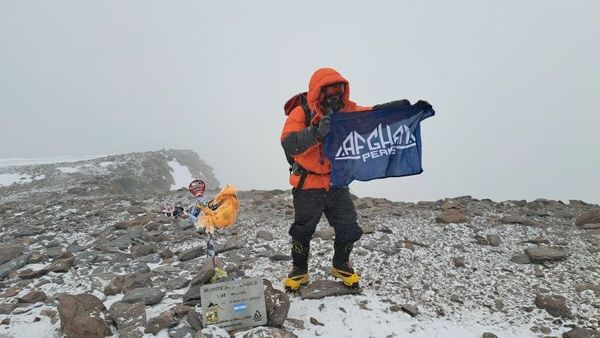 Samuel Sadiqi Summits Aconcagua Peak