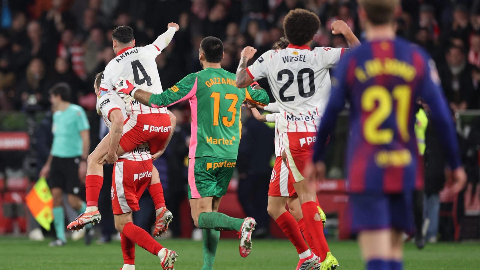 Girona defeats Barcelona 2-1 in La Liga Catalonia derby