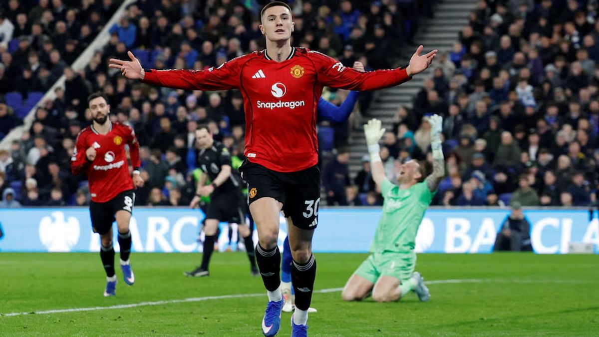 Sesko Scores to Give Manchester United 1-0 Victory Over Everton