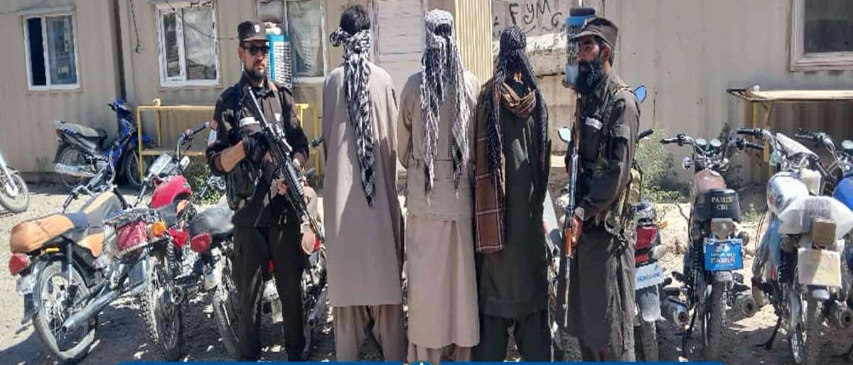 Three Individuals Arrested in Herat for Stealing 16 Motorcycles