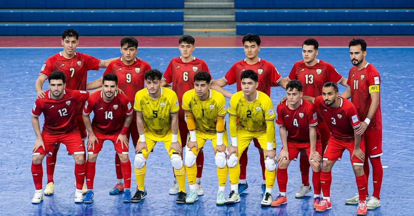 Afghanistan National Futsal Team Climbs to 21st in Latest FIFA Rankings