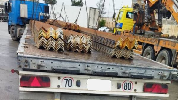 Standards and Quality Administration Returns Shipment of Substandard Angle Iron from Herat Port