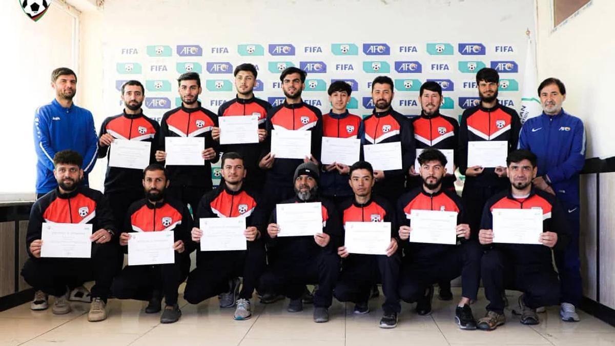 Grade 'C' Football Coaching Course Concludes in Kabul