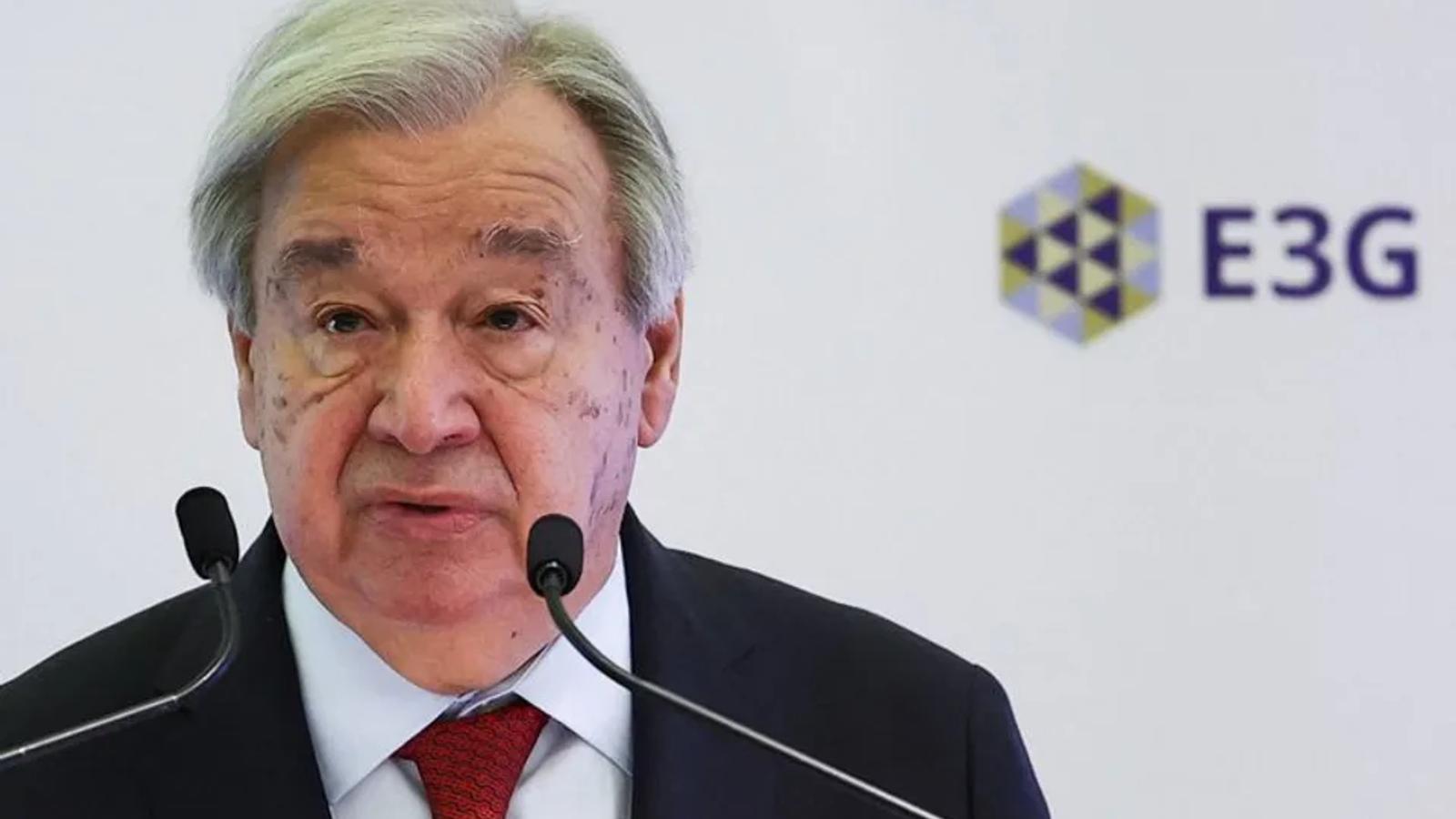 UN Secretary-General Warns Climate Change Threatens Global Stability and Security