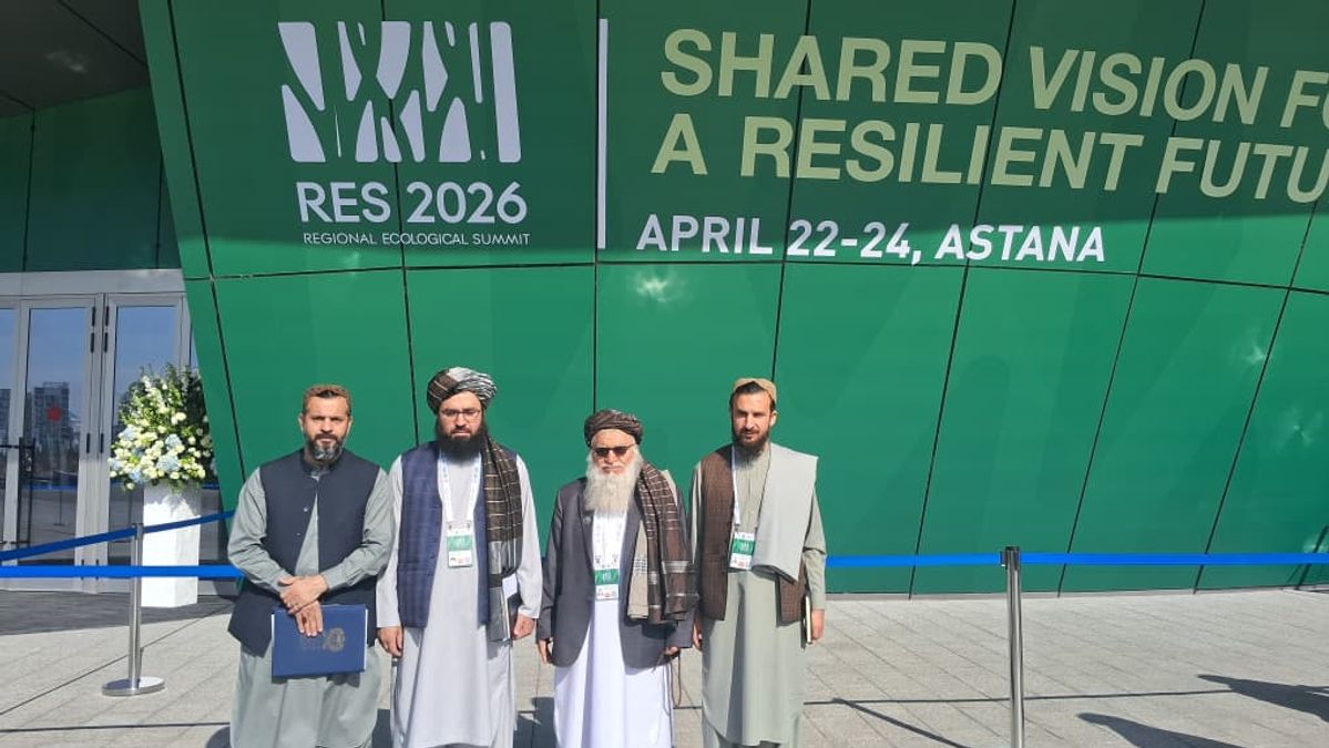 Afghan Delegation Attends Regional Ecological Leaders Summit in Astana