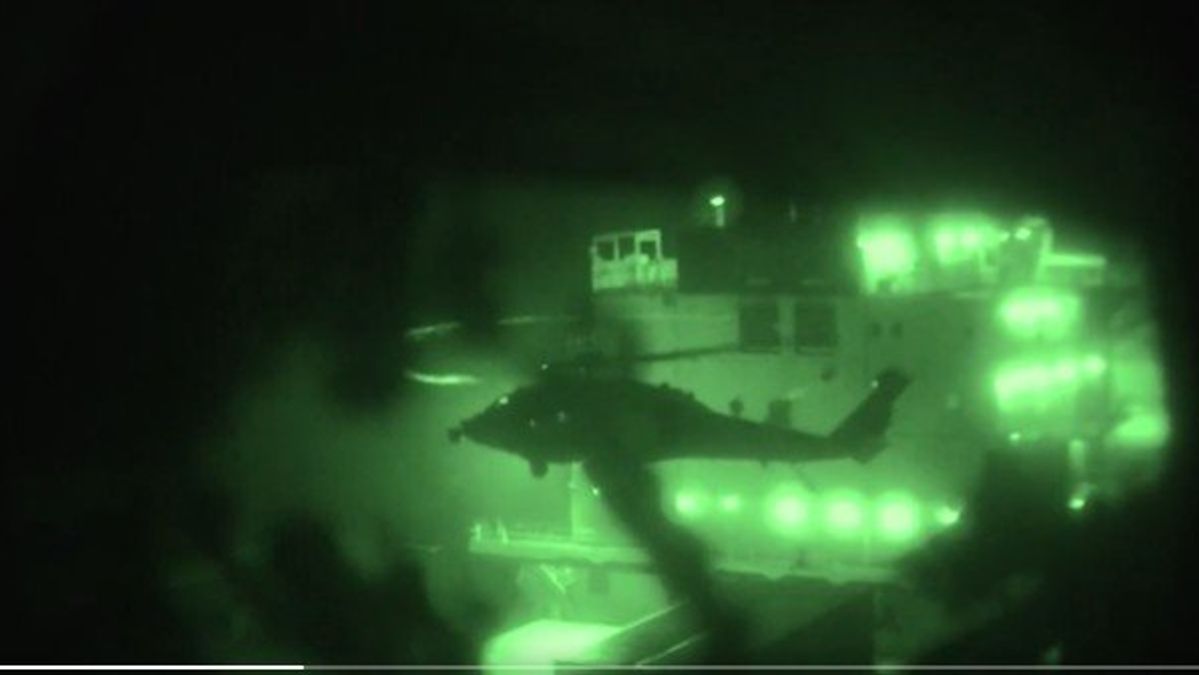 U.S. Seizes Iranian Vessel as Tensions Rise Before Ceasefire Deadline