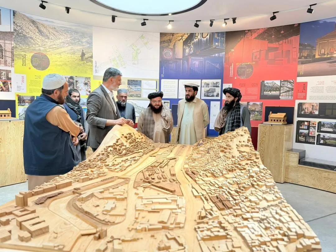 Deputy Culture Minister Visits Historical Machin Khana Site in Kabul
