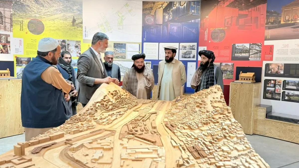 Deputy Culture Minister Visits Historical Machin Khana Site in Kabul