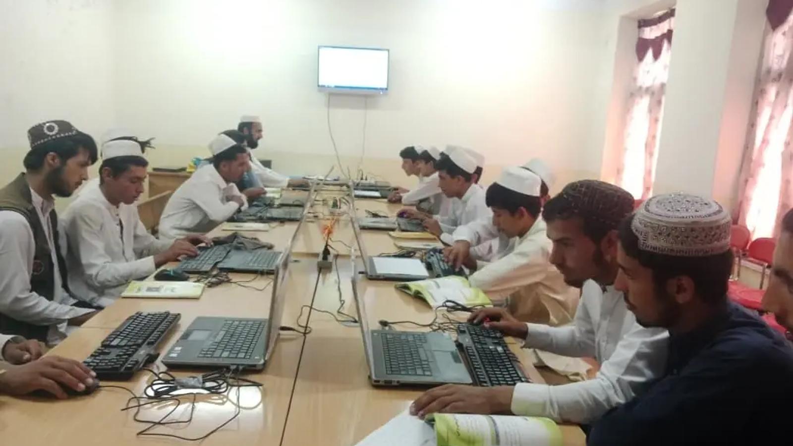 Computer Labs Activated in Azra District Schools in Logar