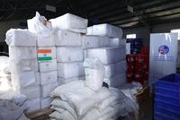 India Hands Over Three Tons of Humanitarian Aid to Afghanistan's National Disaster Management Preparedness Authority