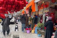 Shopkeepers: Out of fear of Taliban, we did not offer Valentine's items
