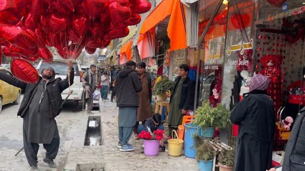 Shopkeepers: Out of fear of Taliban, we did not offer Valentine's items