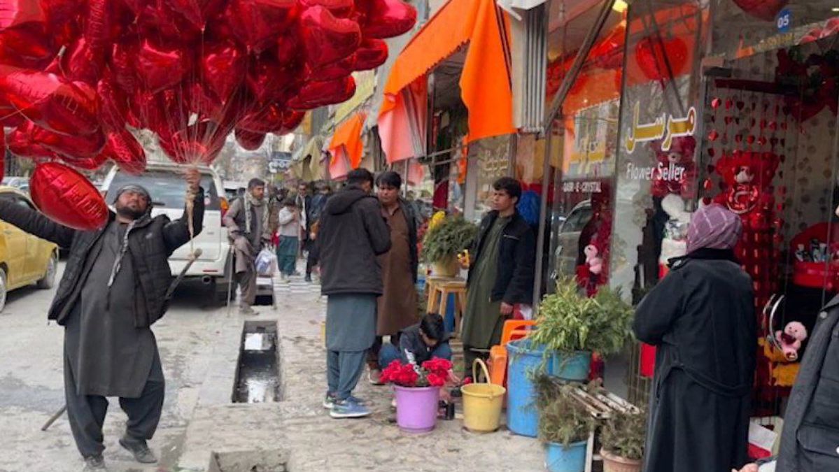 Shopkeepers: Out of fear of Taliban, we did not offer Valentine's items