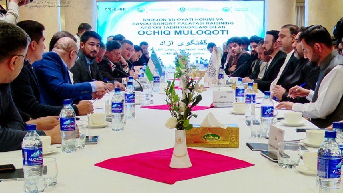 Afghan, Uzbek Business Delegations Meet in Kabul to Strengthen Trade Ties