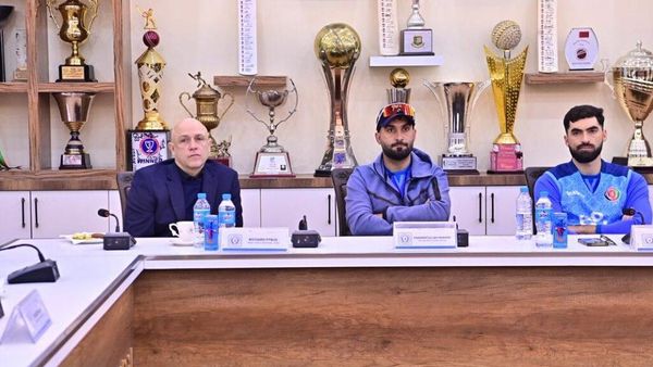 Afghanistan's new cricket head coach Richard Pybus arrives in Kabul