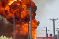 Major Fire Erupts in Dasht-e Shor Area of Mazar-e-Sharif