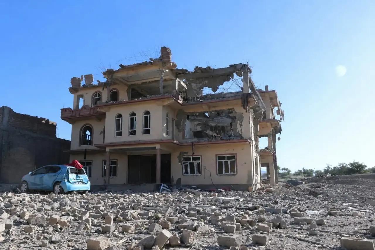 Herat Residents Protest Pakistani Military Attacks on Afghan Provinces