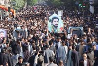 Herat Residents Protest During Funeral of Attack Victims, Demand Taliban Action