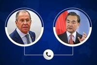 Chinese, Russian Foreign Ministers Discuss Middle East Situation in Phone Call