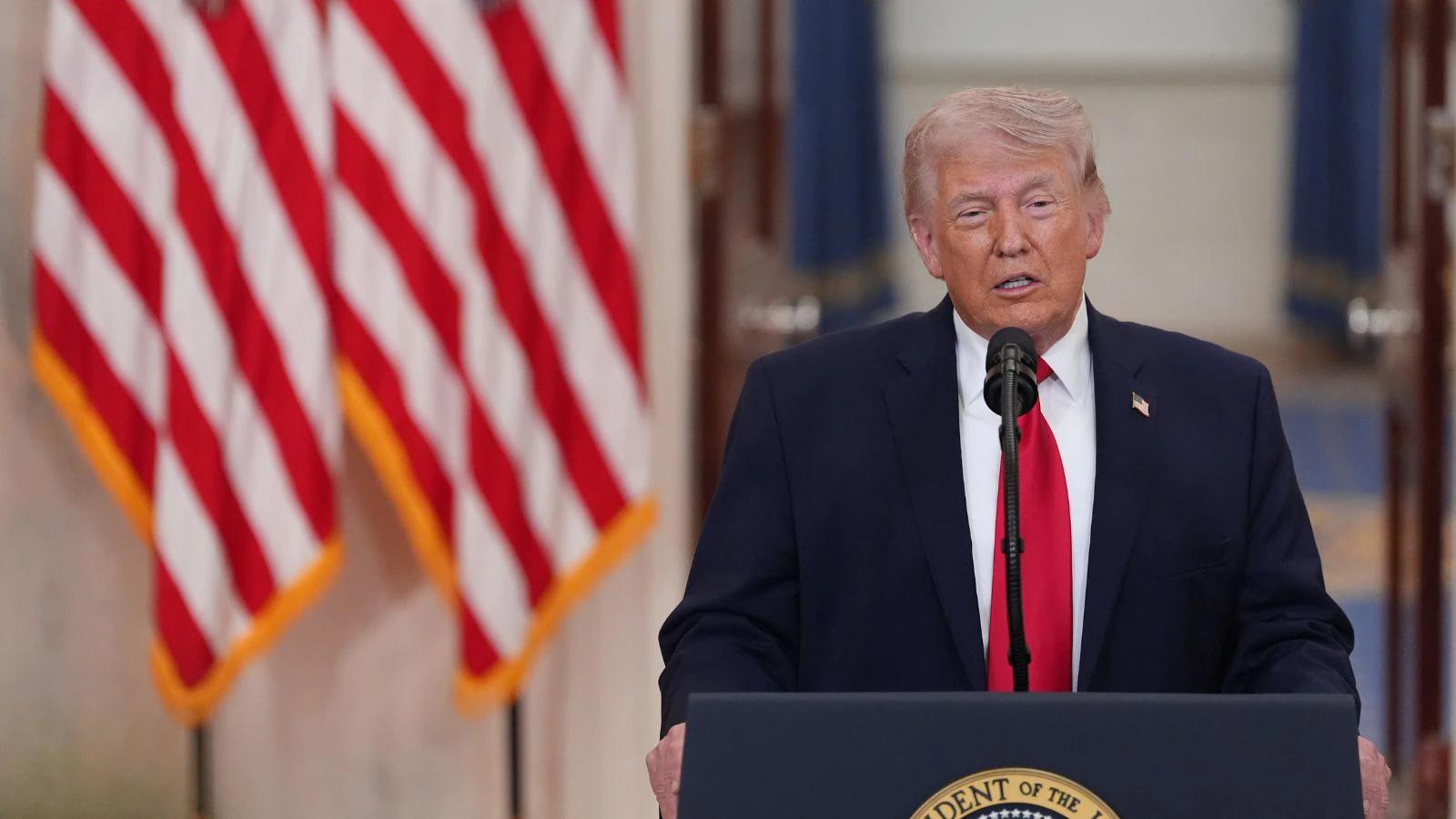 Trump Says Downed U.S. F-15E Strike Eagle Over Iran Will Not Affect Talks with Tehran