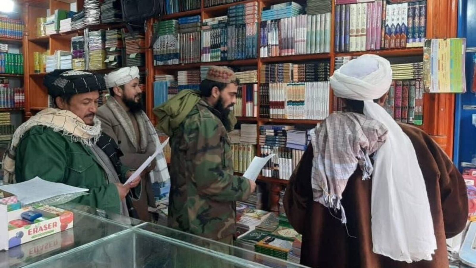 Taliban Censorship and Economic Hardship Strain Afghanistan’s Book Market on World Book Day