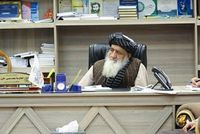 Photo of Mullah Omar Visible in Taliban Public Works Minister's Office Amid Image Ban