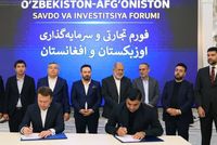 Afghan Merchants Sign 20 Contracts Worth Over $400 Million with Uzbek Counterparts in Fergana