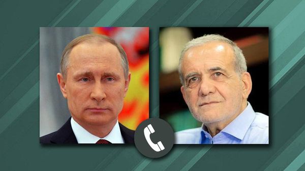 Putin and Pezeshkian discuss Middle East conflicts in phone call