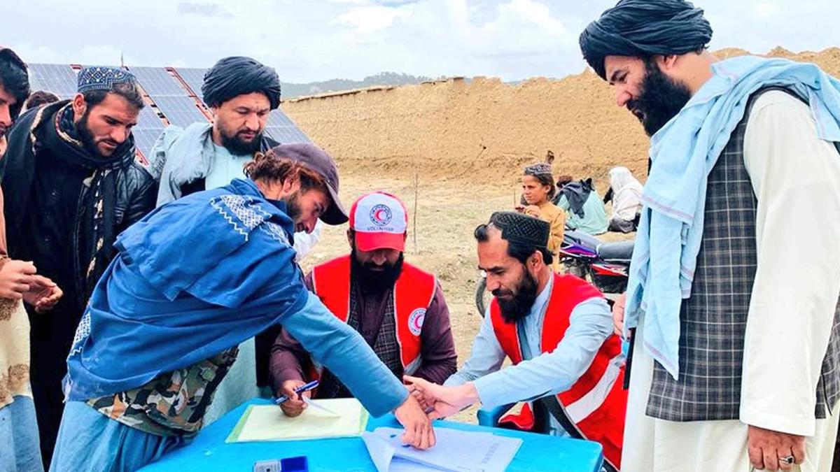 Afghan Red Crescent Society Distributes Aid to 1,250 Displaced Families in Eight Provinces