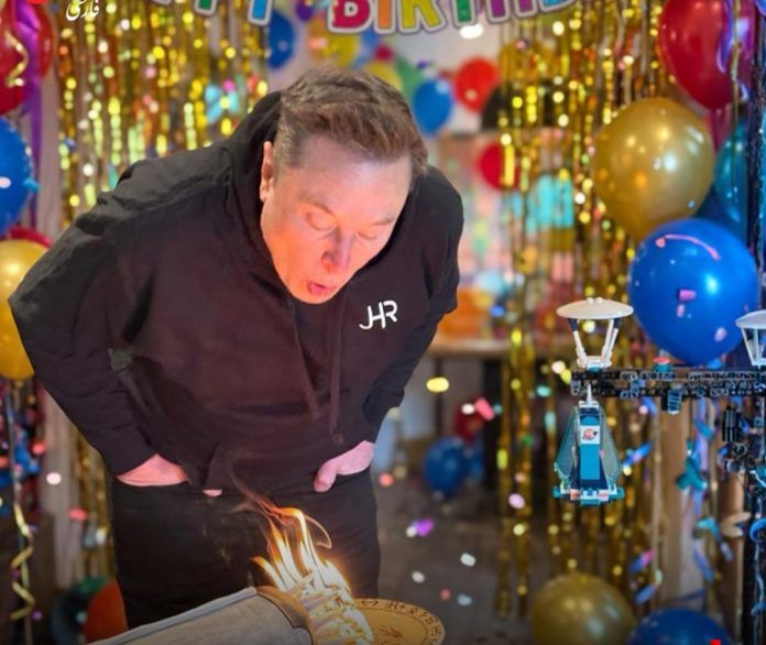 Elon Musk Celebrates 55th Birthday with Space-Themed Family Gathering