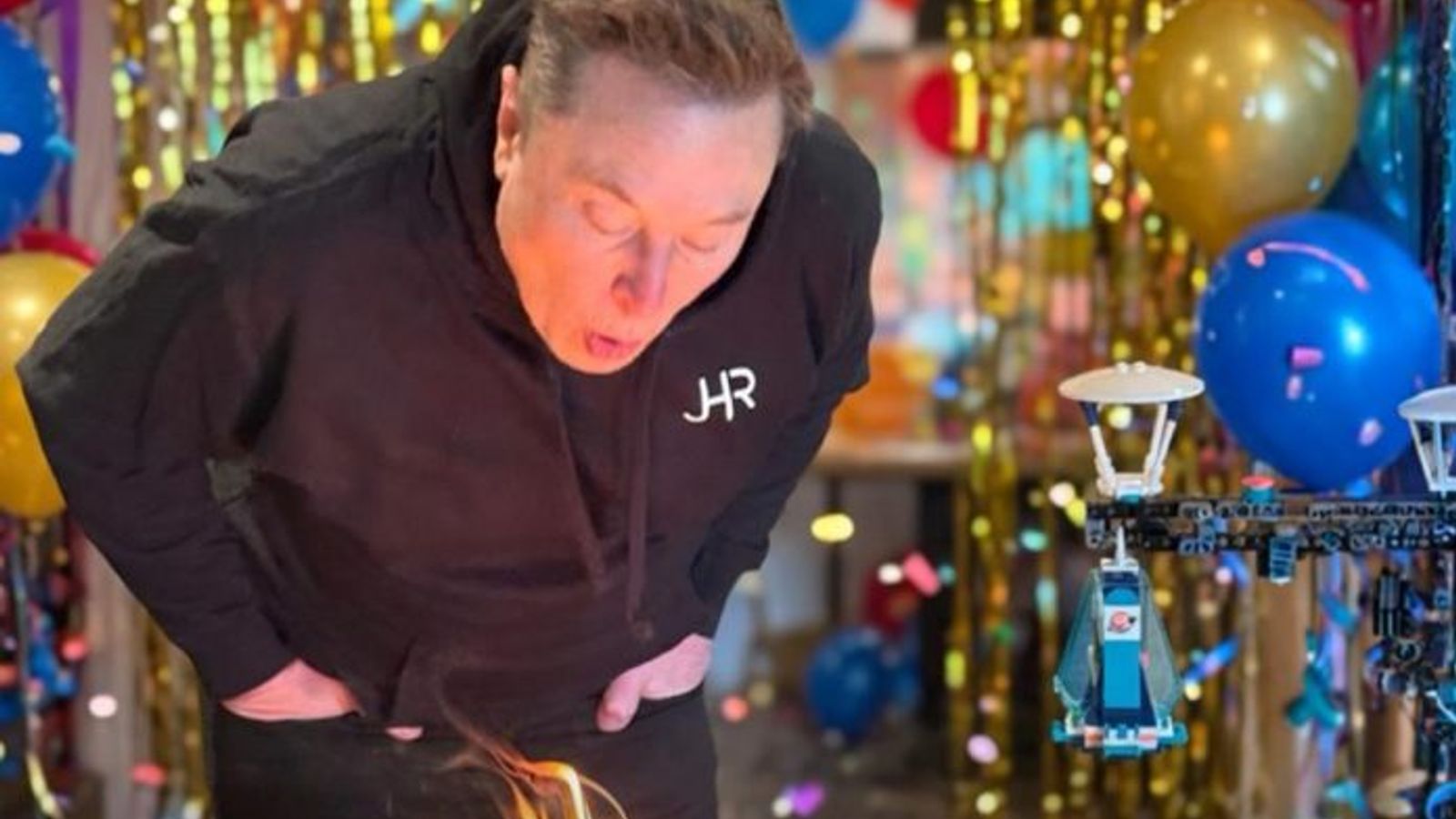 Elon Musk Celebrates 55th Birthday with Space-Themed Family Gathering