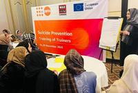 UNFPA Holds Suicide Prevention Training in Kabul with EU Support
