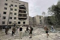 Russian Attacks on Ukraine Kill at Least 16, Injure Dozens