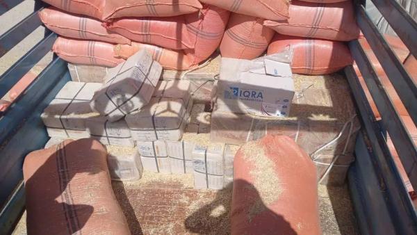 Security forces prevent smuggling of over two tons of medicine in Nimroz