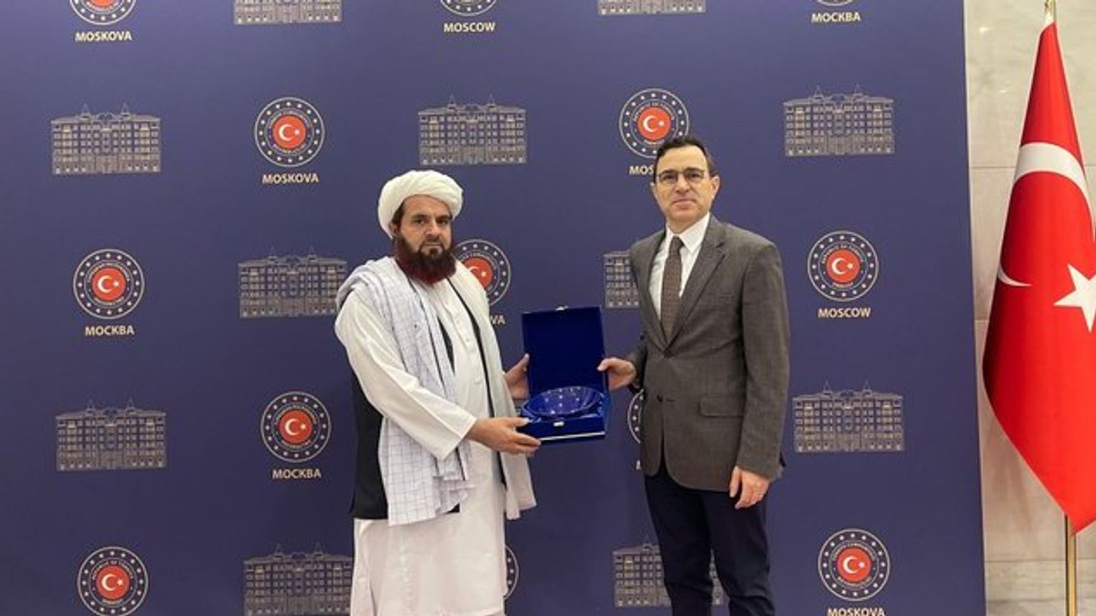 Taliban Ambassador Thanks Turkey for 'Balanced Policy' in Moscow Meeting