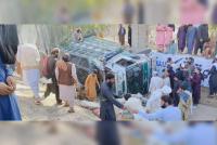 Vehicle Carrying Returnees Overturns in Laghman, Killing 18 and Injuring 29
